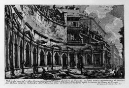 The Roman antiquities, t. 1, Plate XXIX. Trajan`s Market.