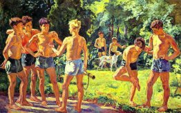 At summer