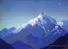 Himalayas. Blue mountains.