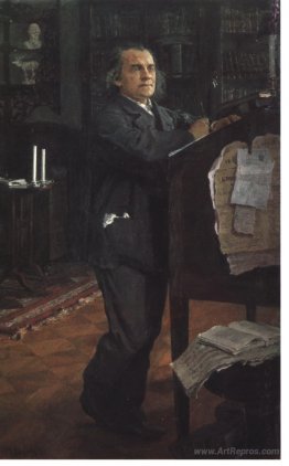 Portrait of the Composer Alexander Serov