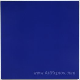Painting No. 97—23 (Ultramarine Blue, Zinc White, Ruby Lake)