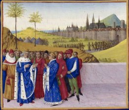 Conversation Between St. Gontran and St. Childebert II