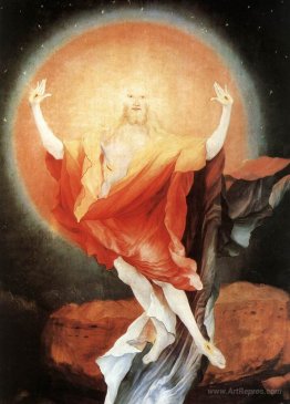 The Resurrection of Christ (detail from the right wing of the Is