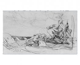 Study for The Siege of Gibraltar