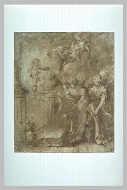 Vision of a nun