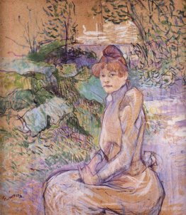 Woman in Monsieur Forest s Garden