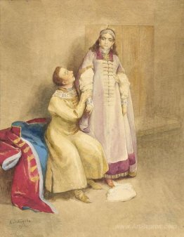 False Dmitry I and Princess Xenia Godunova