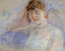 Young Woman in White (aka Isabelle Lemmonier)