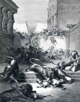 Foreign Nations Are Slain by Lions in Samaria