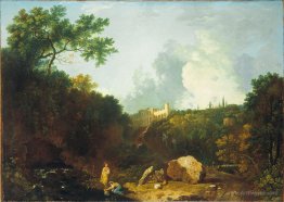 Distant View of Maecenas' Villa, Tivoli