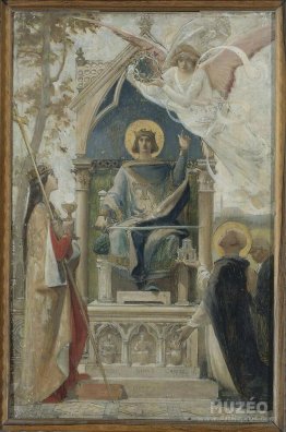St. Louis, study for a painting done in 1888