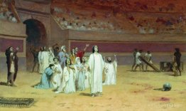 Entering the arena