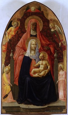 The Madonna and Child with st.Anna.