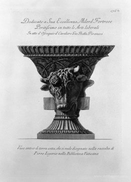 Antique vase of clay, which is seen in the collection designed b