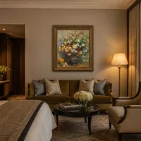 Vase of Chrysanthemums — Boutique Hotel
