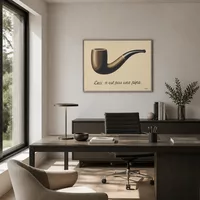 The treachery of images (This is not a pipe) — Designer Office