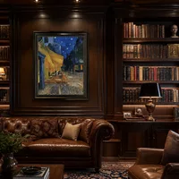 Cafe Terrace at Night — Classic Library