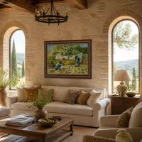 First Steps (after Millet) — Italian Villa