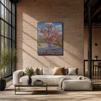 Peach Tree in Bloom (in memory of Mauve)  — Modern Loft