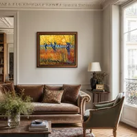 Pollard Willows and Setting Sun — Paris Apartment