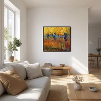 Pollard Willows and Setting Sun — Scandinavian House