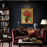 Red Poppies and Daisies — Art Collector Home
