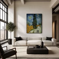 Road with Cypresses — Modern Loft