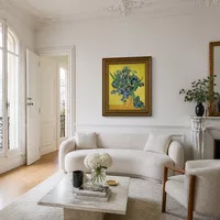 Still Life with Irises — Paris Apartment
