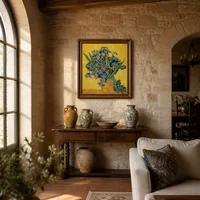 Still Life with Irises — Italian Villa