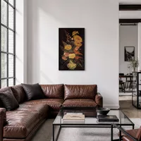 Vase with Asters, Salvia and Other Flowers — Modern Loft