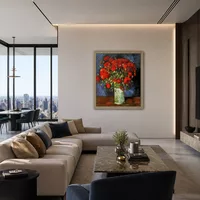 Vase with Red Poppies — Luxury Penthouse