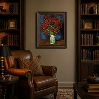 Vase with Red Poppies — Classic Library