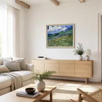 Wheatfield with Mountains in the Background  — Scandinavian House