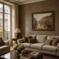Boulevard Montmartre Spring Rain — Paris Apartment
