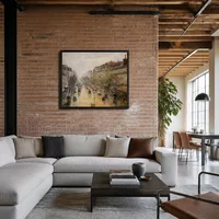 Boulevard Montmartre Spring Rain — Modern Loft