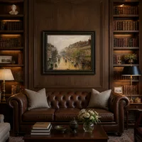 Boulevard Montmartre Spring Rain — Classic Library