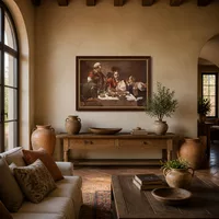 Supper at Emmaus — Italian Villa