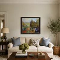 A Corner of the Garden at Montgeron — Paris Apartment