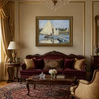 Boaters at Argenteuil — Historic Mansion