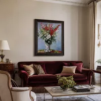 Bouquet of Gadiolas, Lilies and Dasies — Paris Apartment