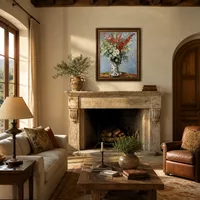 Bouquet of Gadiolas, Lilies and Dasies — Italian Villa