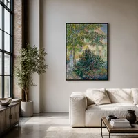 Camille Monet in the Garden at the House in Argenteuil — Modern Loft