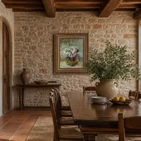 Flowers in a Pot — Italian Villa