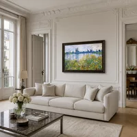 Flowers on the Banks of Seine near Vetheuil — Paris Apartment