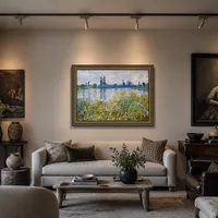 Flowers on the Banks of Seine near Vetheuil — Art Collector Home