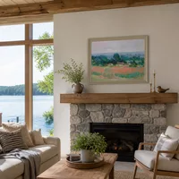 Haystack at Giverny — Lake House
