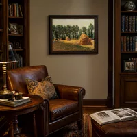 Haystacks at Giverny — Classic Library