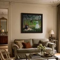 In The Woods At Giverny Blanche Hoschede  — Paris Apartment