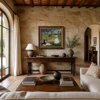 In The Woods At Giverny Blanche Hoschede  — Italian Villa