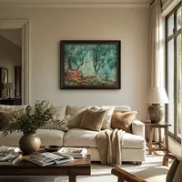 Olive Tree Wood in the Moreno Garden — Italian Villa